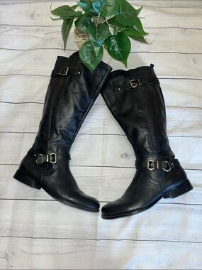 Naturalizer tall riding boots wide width